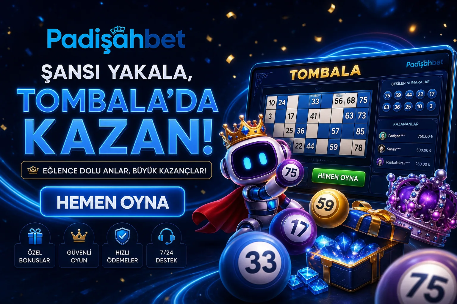 Padişahbet Tombala – Büyük Ödül